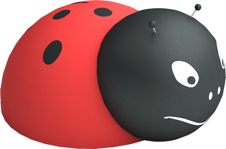 figura gumowa biedronka