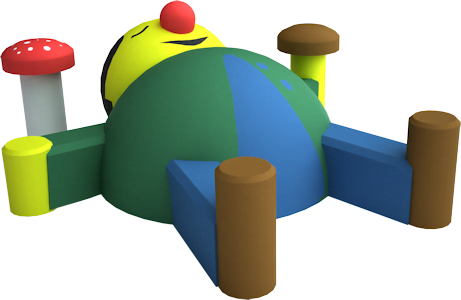 figura gumowa guliwer