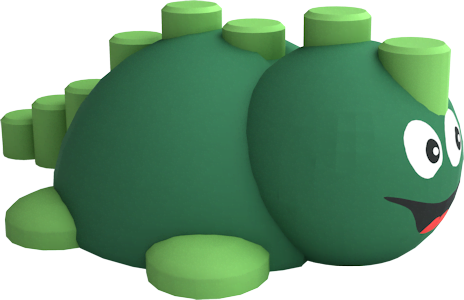 figura gumowa jaszczurka