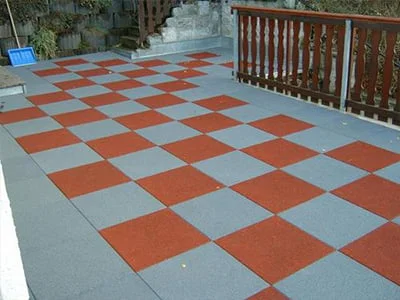 gumowe płytki tarasowe