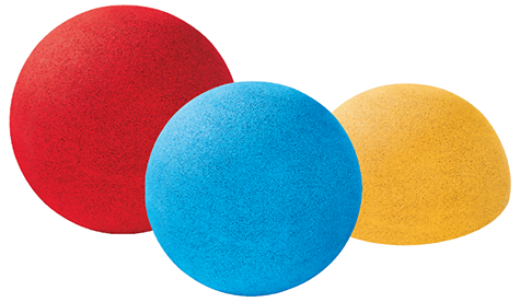 Miasto kolorowe, przyjazne, wyjątkowe 5 zestaw kul gumowych